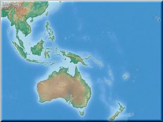 東南アジア・オセアニアマップ