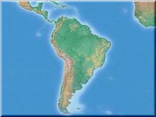 南アメリカマップ