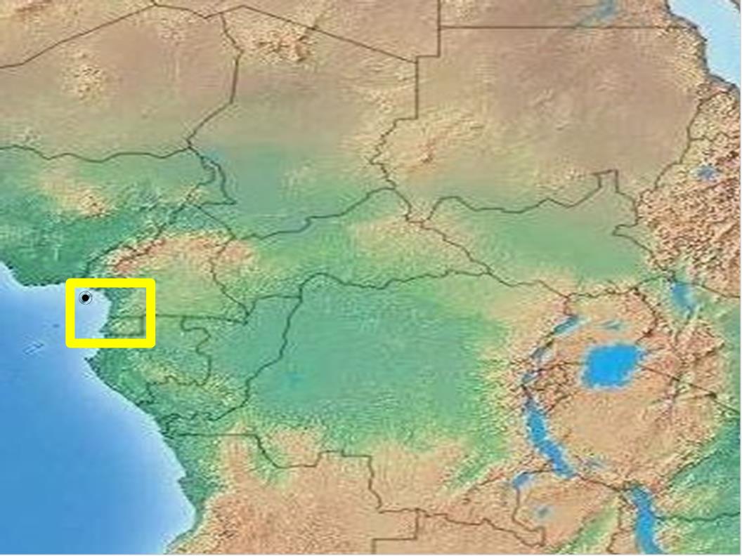 赤道ギニアマップ