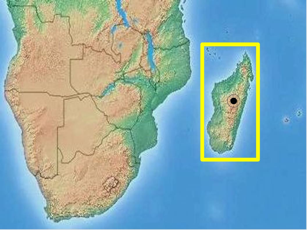 マダガスカルマップ