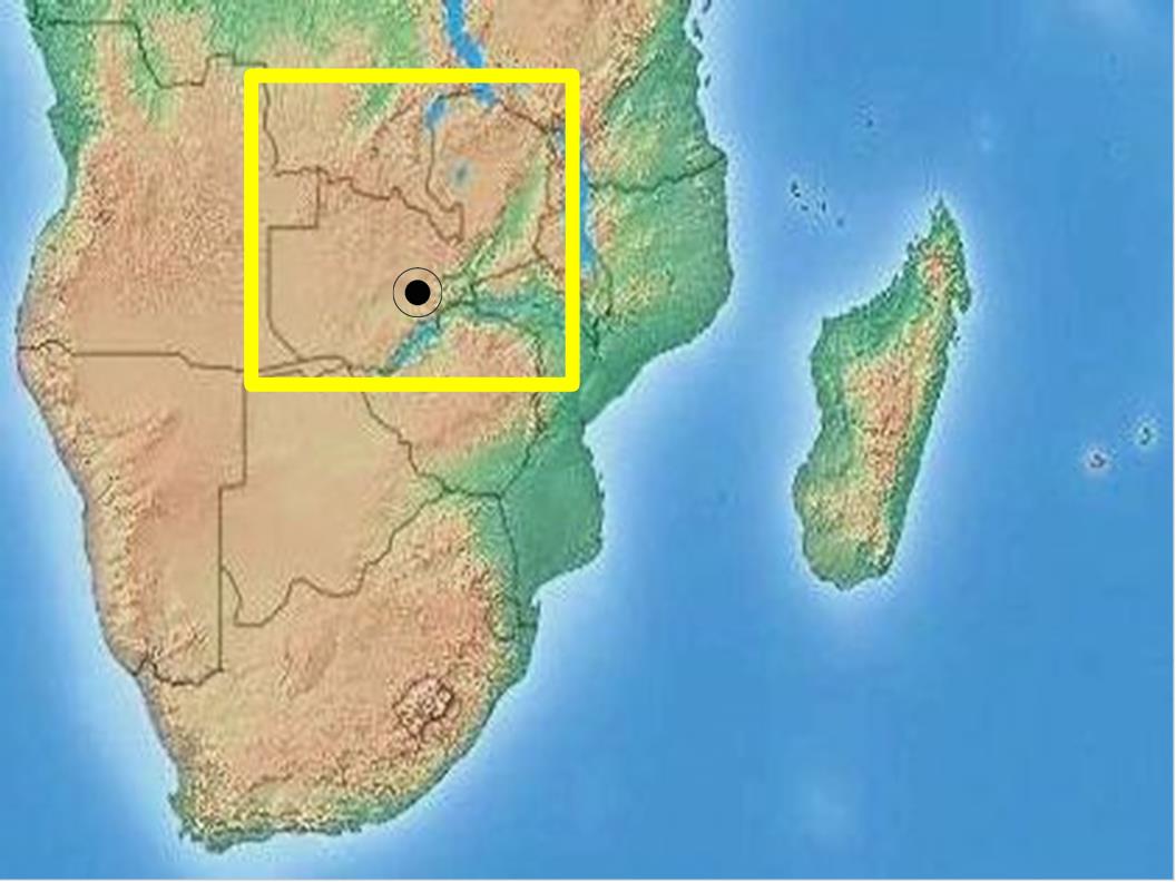 ザンビアマップ