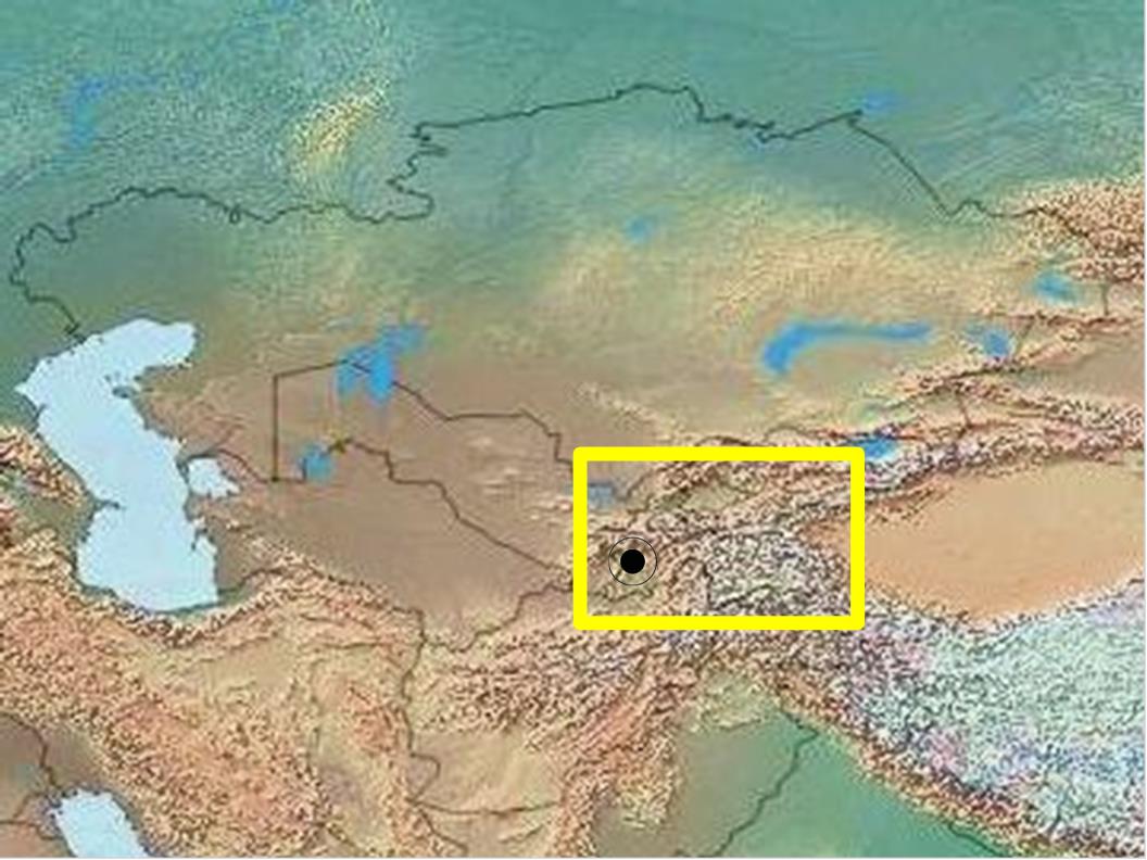 タジキスタンマップ