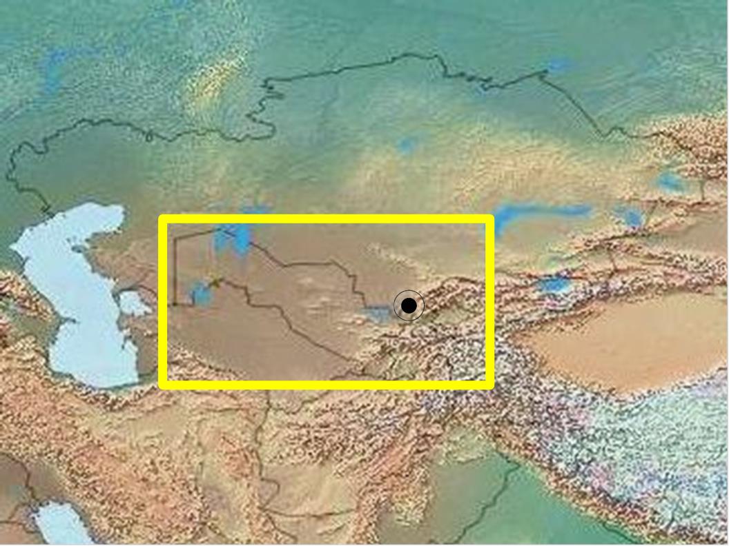 ウズベキスタンマップ
