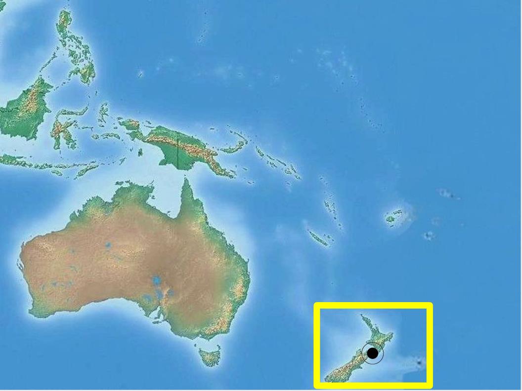 ニュージーランドマップ