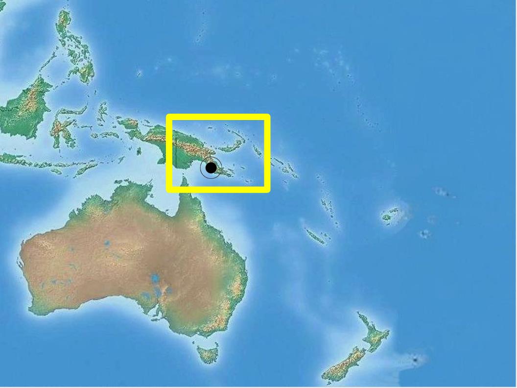 パプアニューギニアマップ