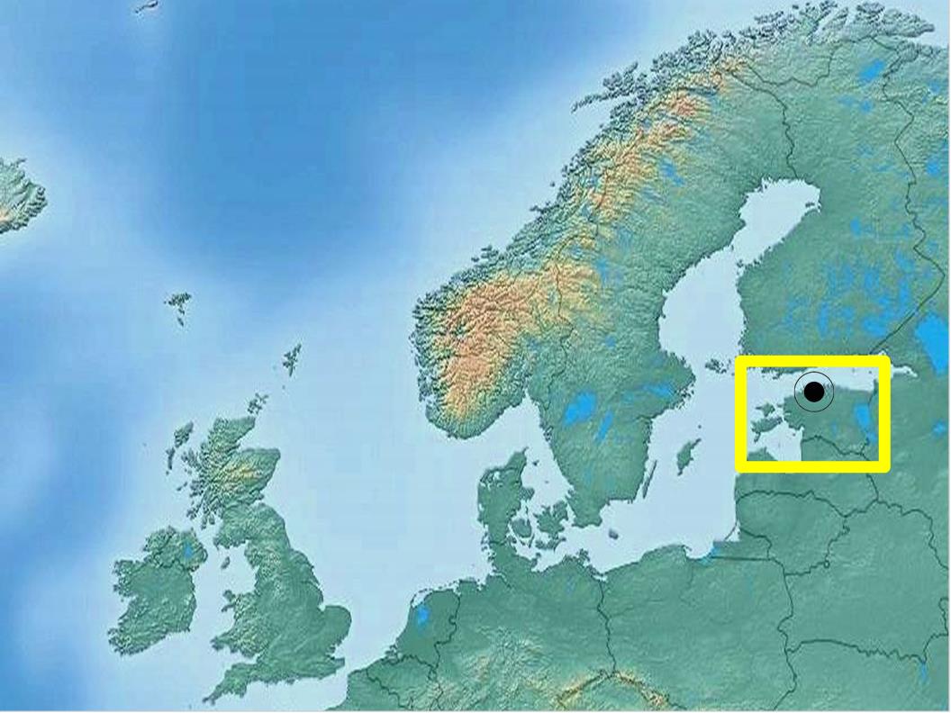 エストニアマップ