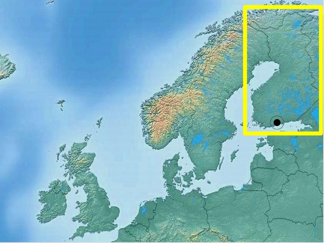 フィンランドマップ