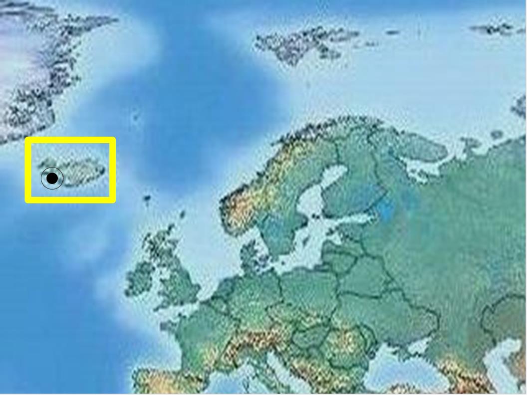 アイスランドマップ