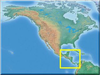 中央アメリカマップ