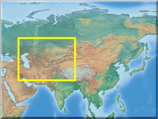 中央アジアマップ
