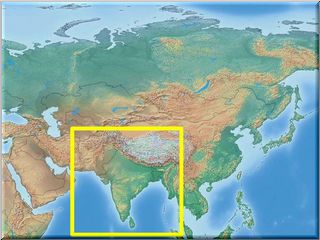 南アジアマップ