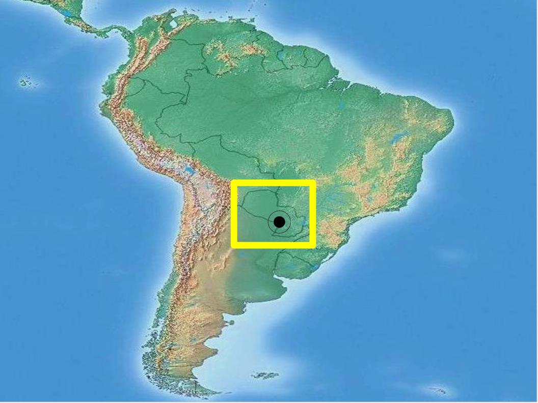 パラグアイマップ