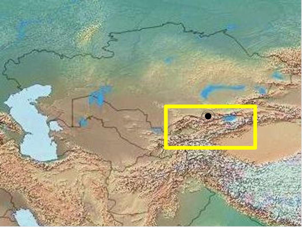 キルギスマップ