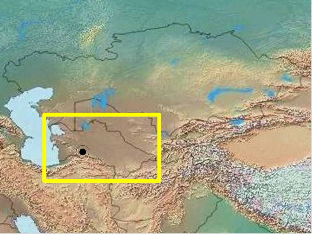 トルクメニスタンマップ