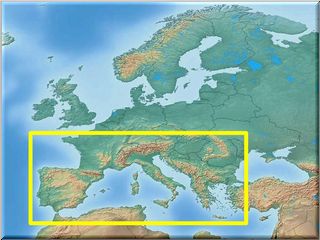南ヨーロッパマップ