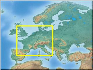 西ヨーロッパマップ
